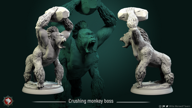 Crushing Monkey Boss